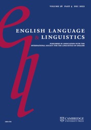 English Language & Linguistics